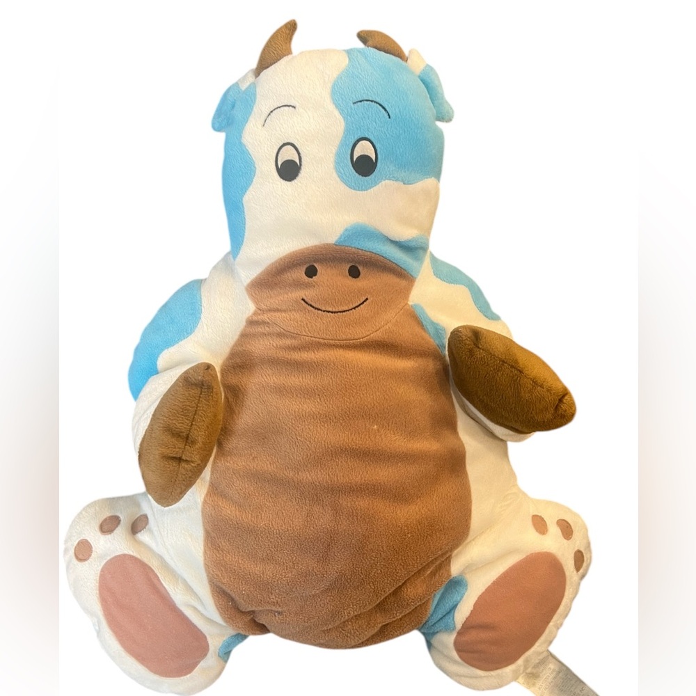 Baby Plush Baby Soft Cushion Blue And White Pillow